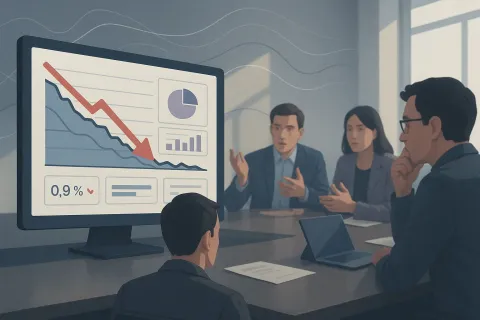 Ilustracion del articulo sobre Cuando las ventas bajan, siempre buscamos una explicación complicada

Idea: Tendencia a buscar causas externas (mercado, competencia, estacionalidad) mientras ignoramos errores internos.

Dolor: Horas de reuniones intentando explicar algo que estaba delante de todos.